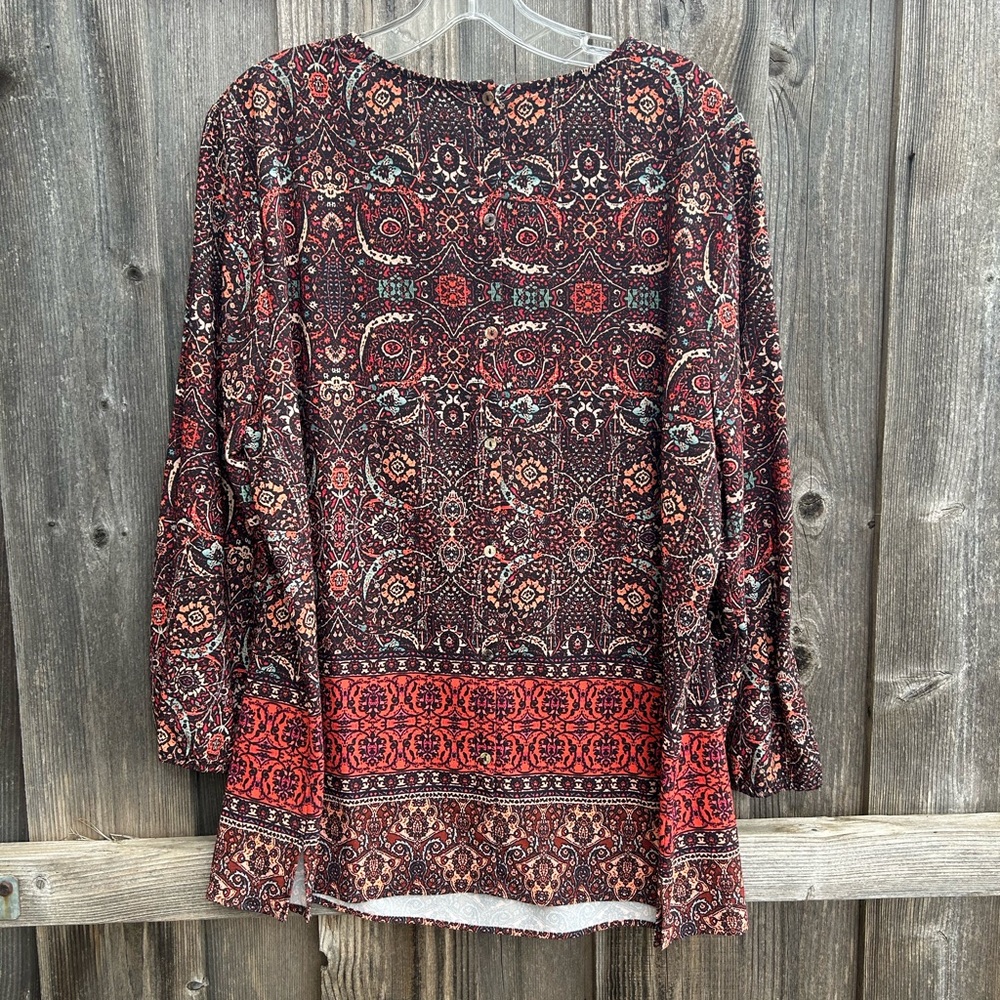 Bohemian Paisley Blouse - Picture 2 of 6